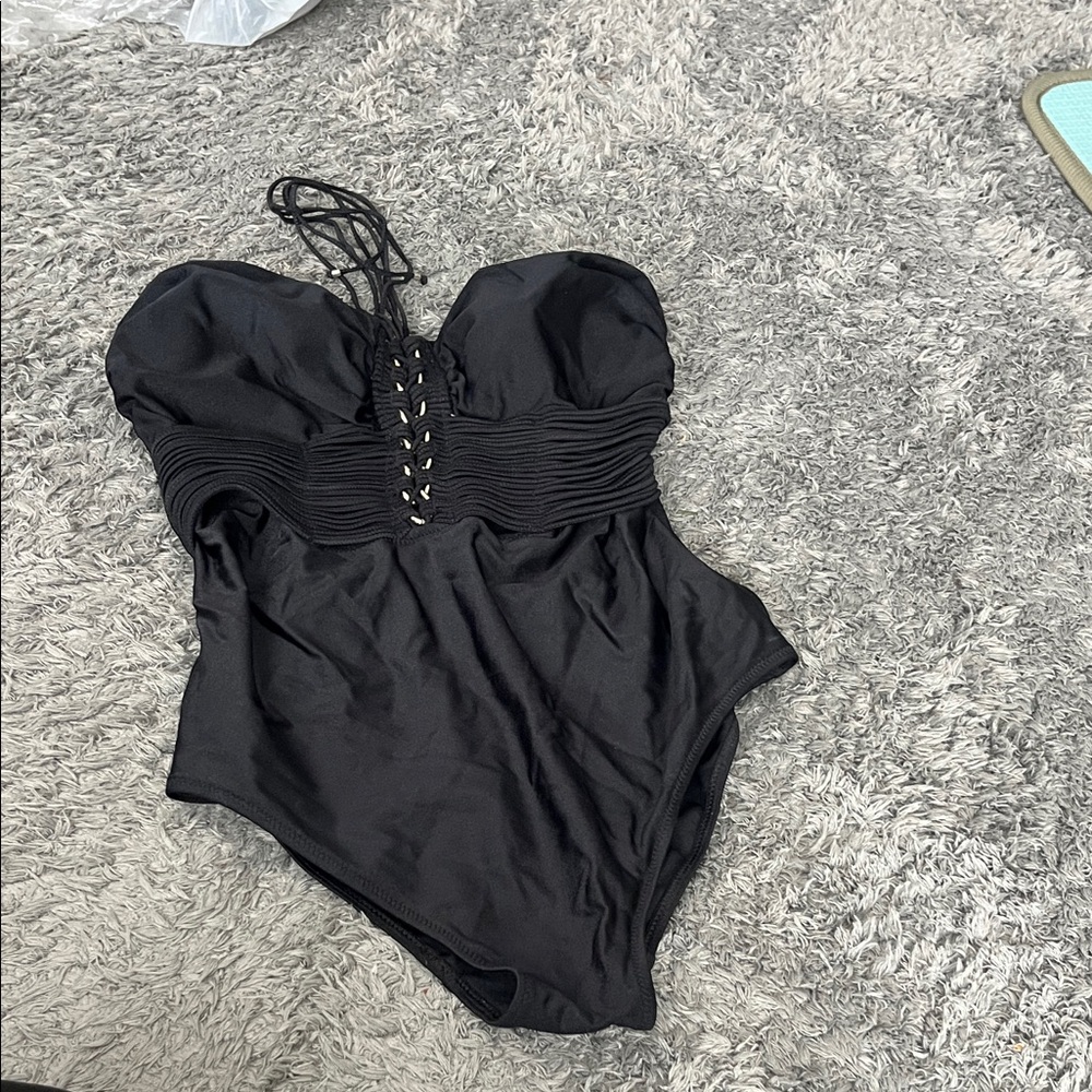 Gottex Black One Piece Swimsuit